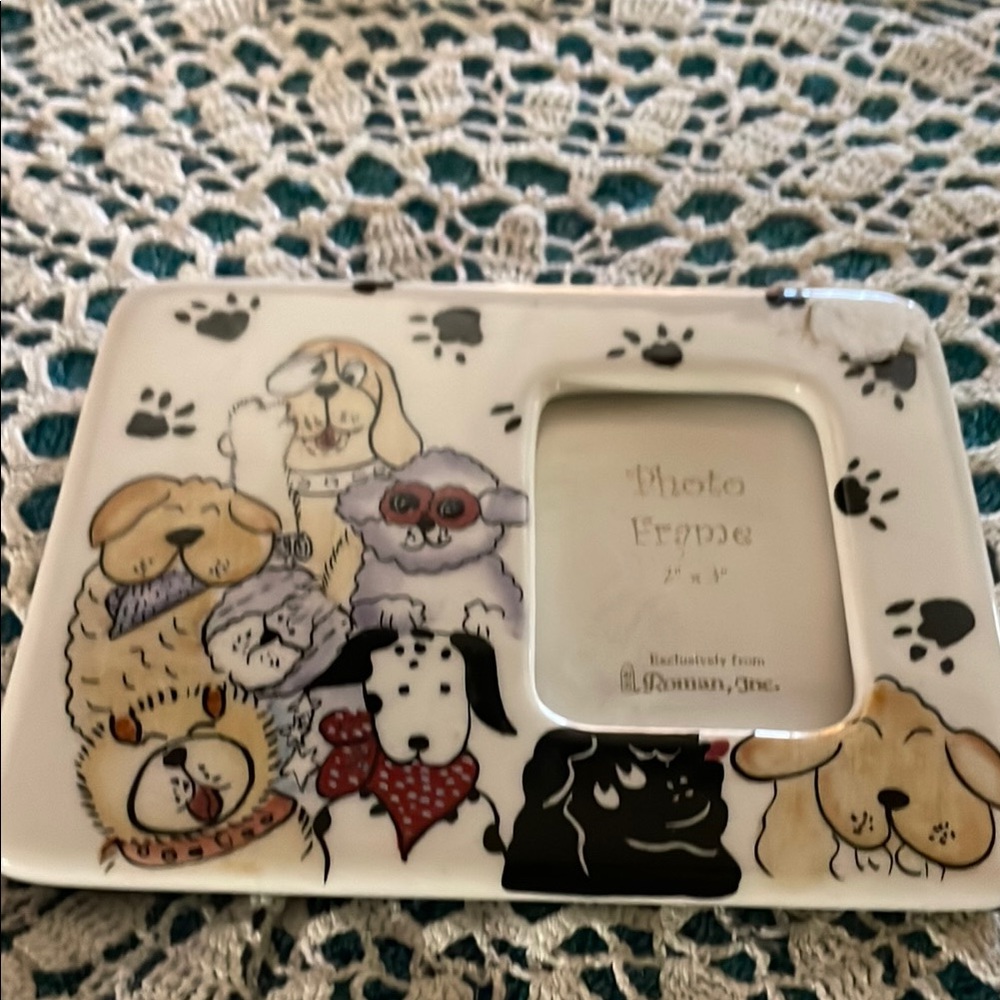 Dog-Themed Photo Frame